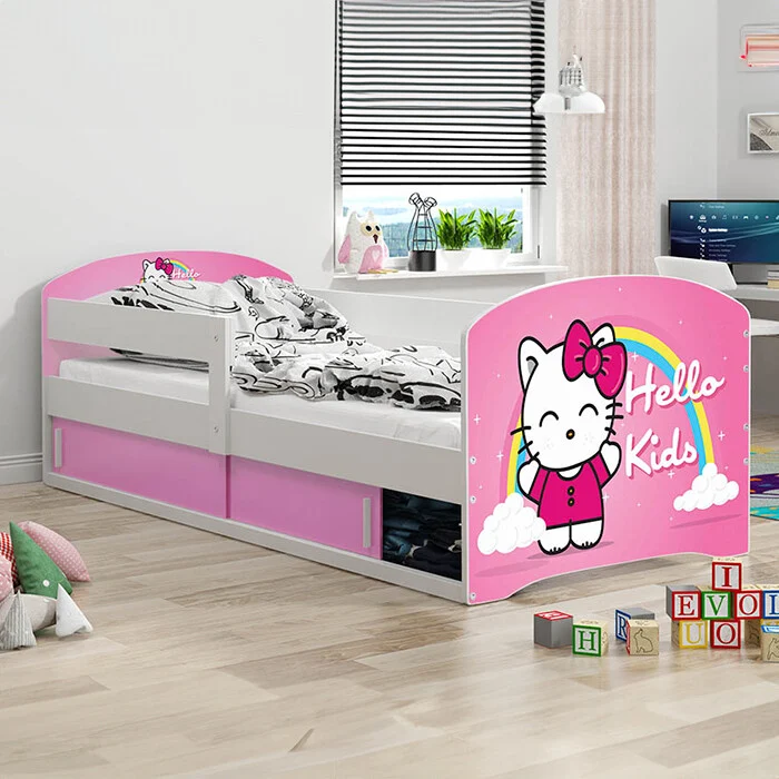 Dječji Krevet Hello Kids 160x80cm White