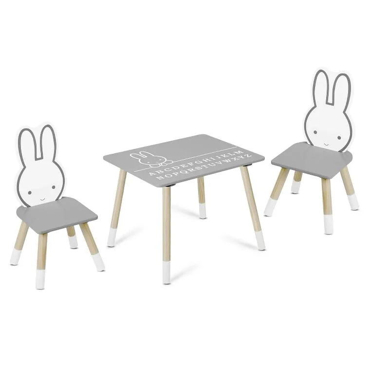 Dječji Set Stol I Stolica Miffy Grey Naslovna