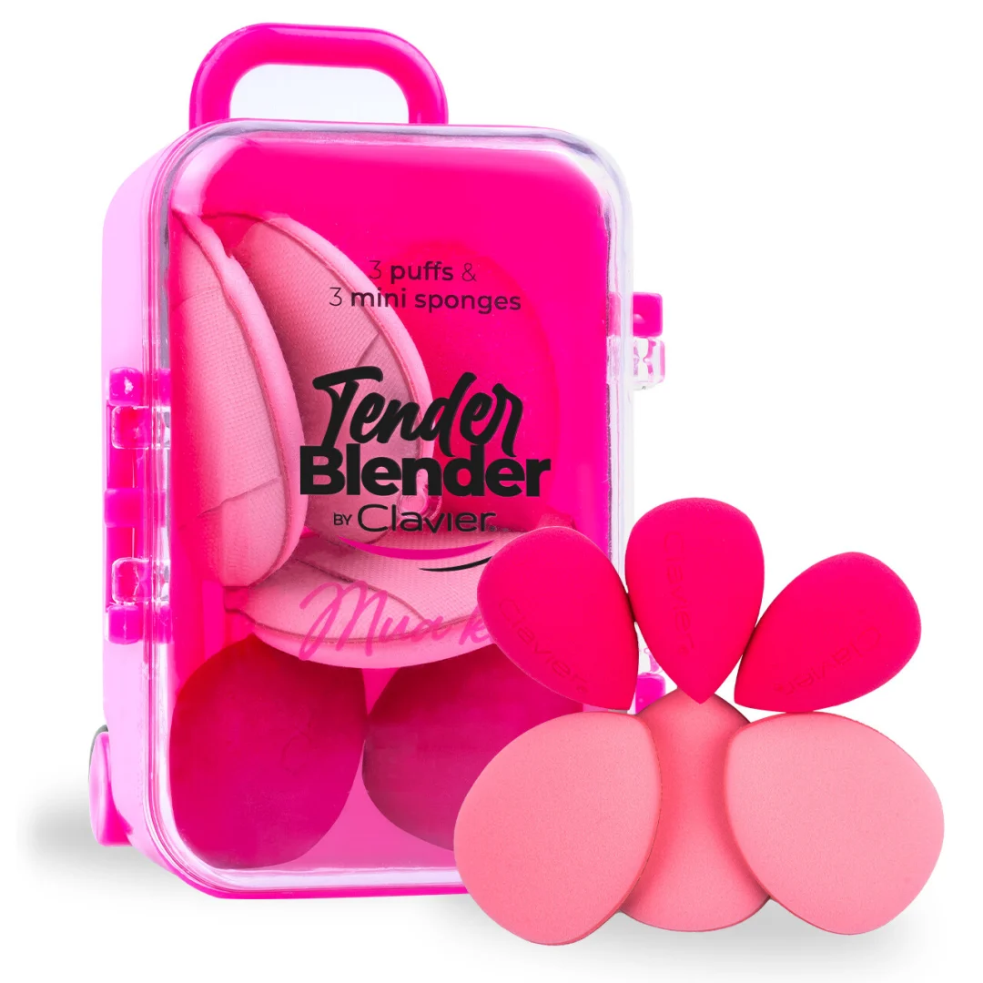 Mua Set Spužvica U Kutiji Tender Blender, 6kom (roza) Naslovna