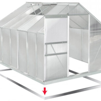 Staklenik 380x190x195cm Gardenhouse 2