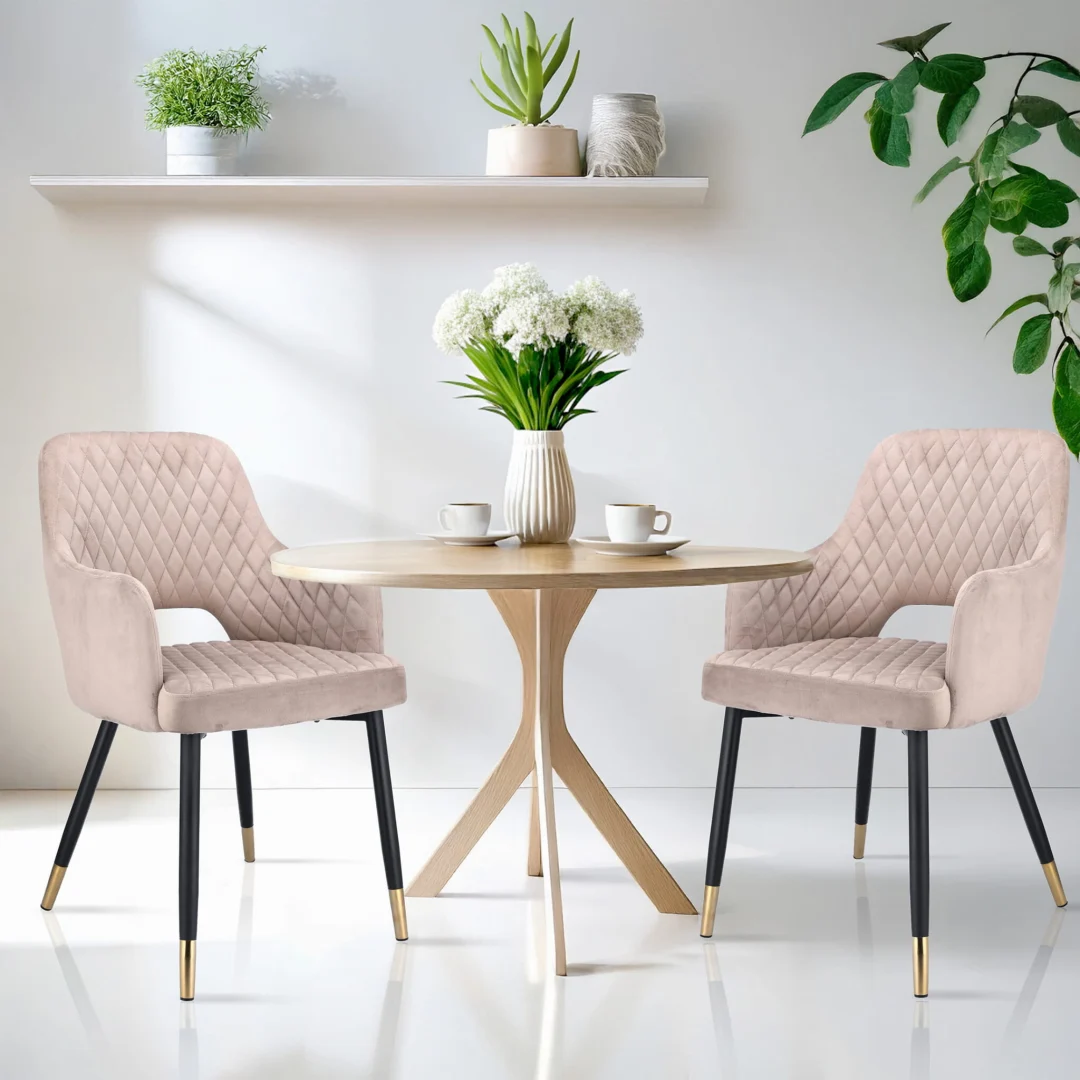 Stolica Borgo Velvet Beige 1
