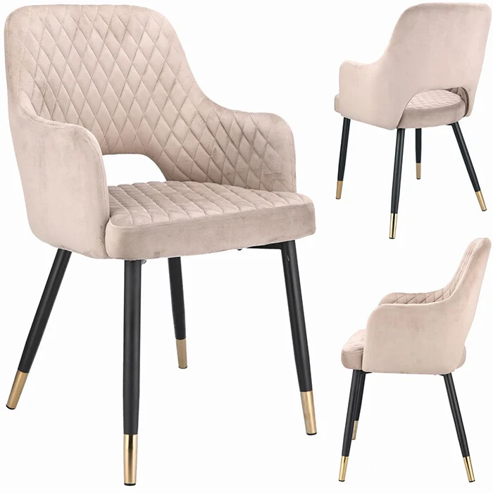 Stolica Borgo Velvet Beige
