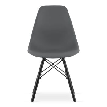 Stolica Oslo Grey On Black 1