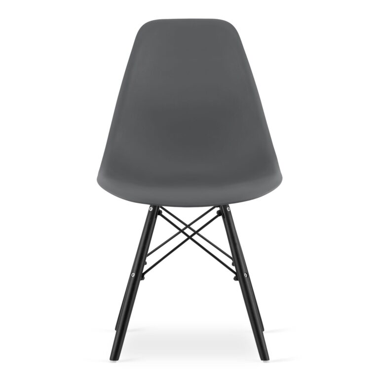 Stolica Oslo Grey On Black 1