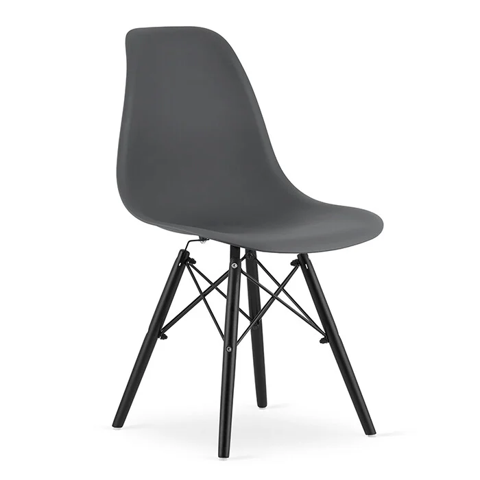 Stolica Oslo Grey On Black