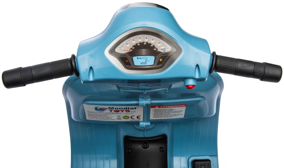Vespa Mini Ocean Blue Motor Na Akumulator 7
