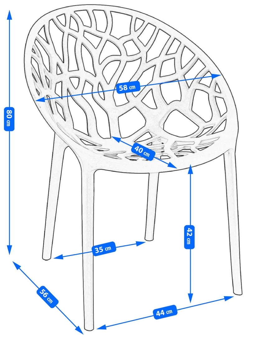 Vrtna Stolica Albero Terracota 3