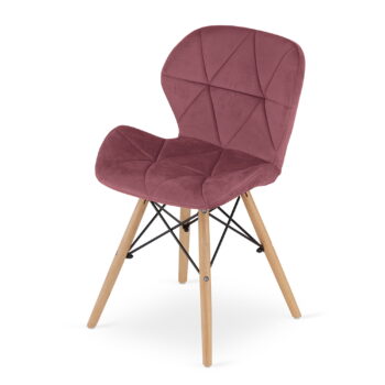 Stolica Lago Velvet Rose 5
