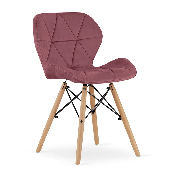 Stolica Lago Velvet Rose
