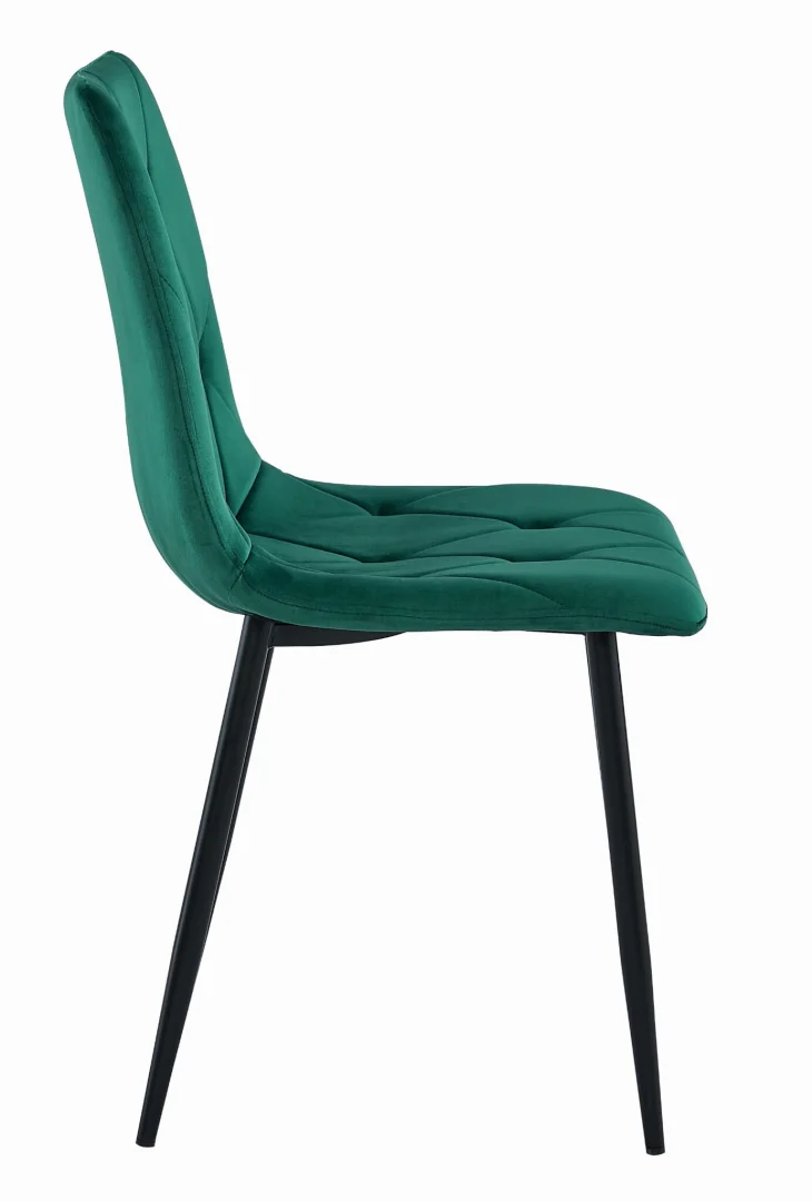 Stolica Libra Zelena Aksamit Dark 2