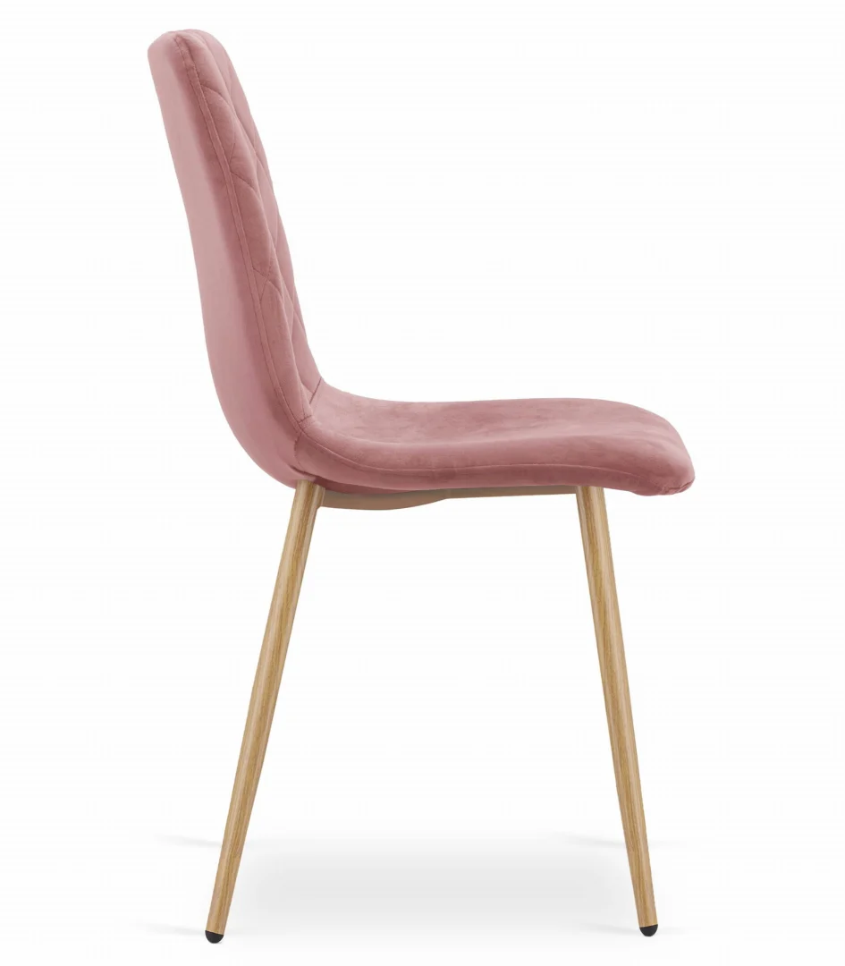Stolica Turin Velvet Rose 4