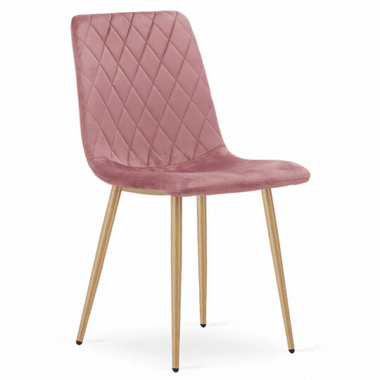 Stolica Turin Velvet Rose