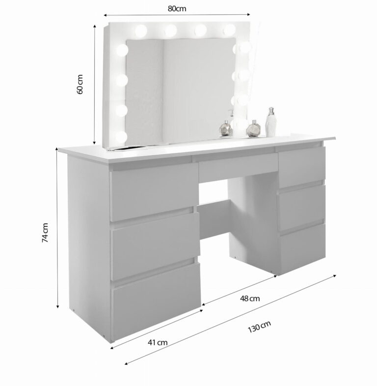 Toaletni Stol Beti Xl Dimenzije
