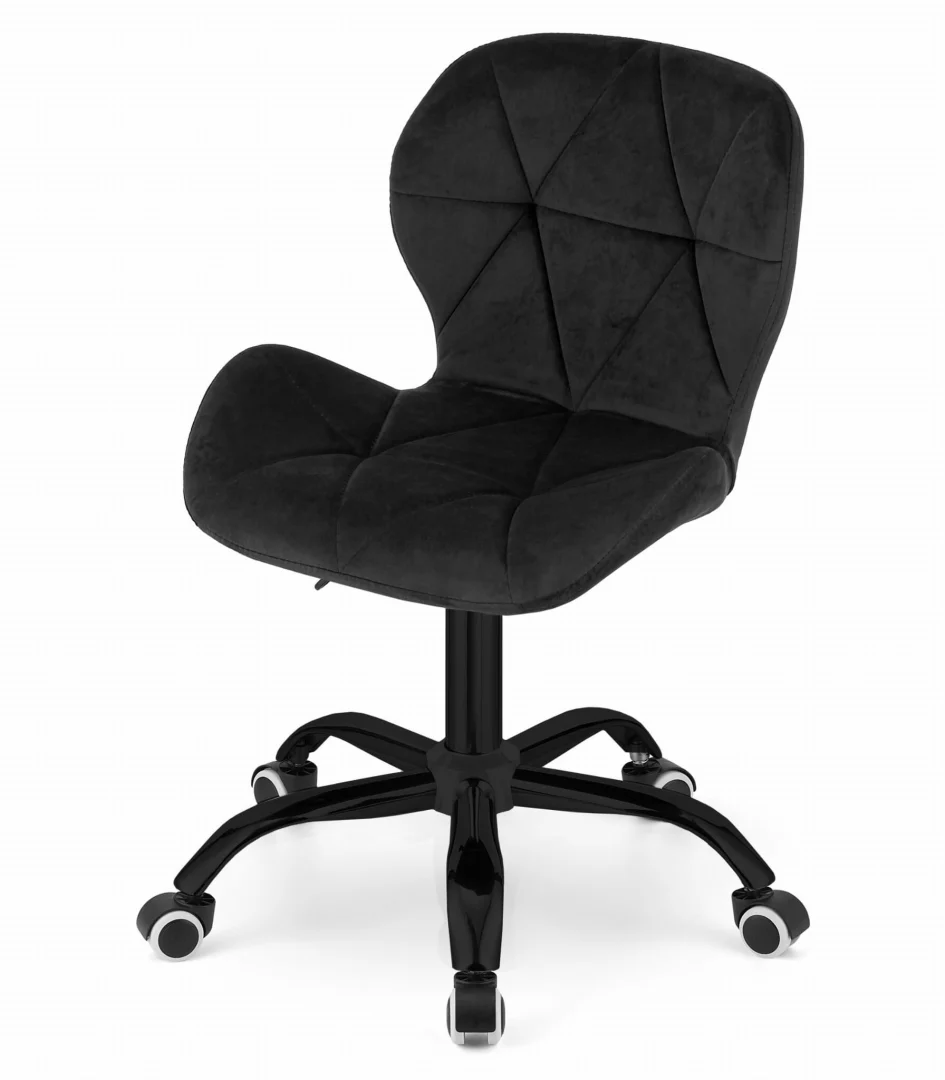 Uredska Stolica Noto Black Velvet 4