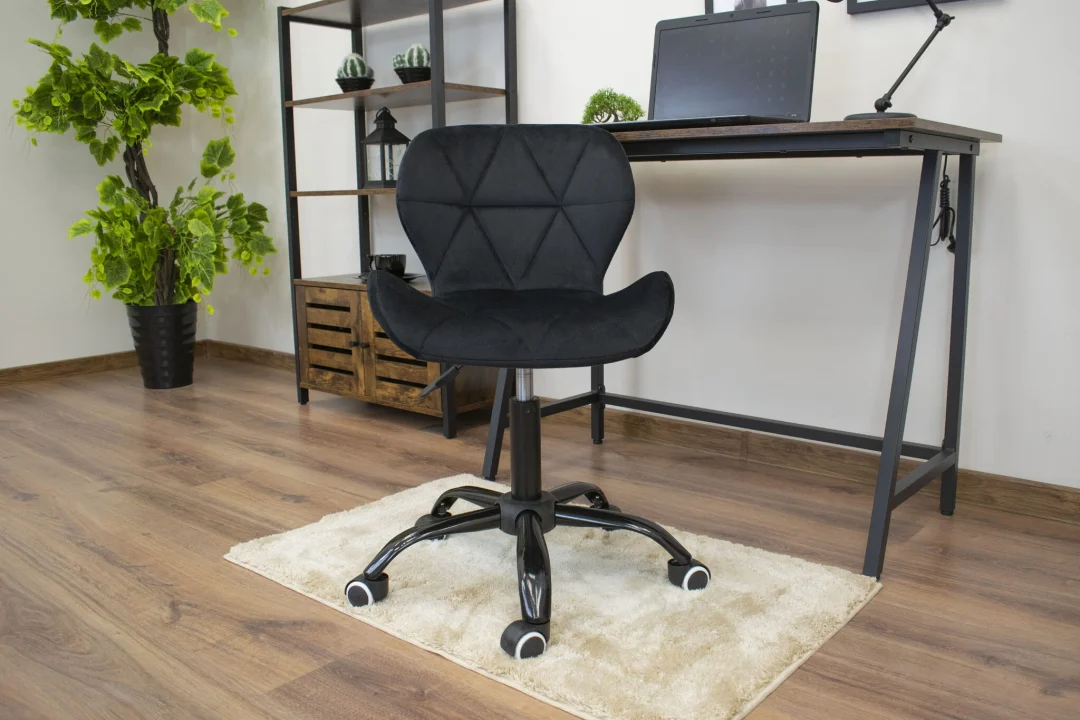 Uredska Stolica Noto Black Velvet 7