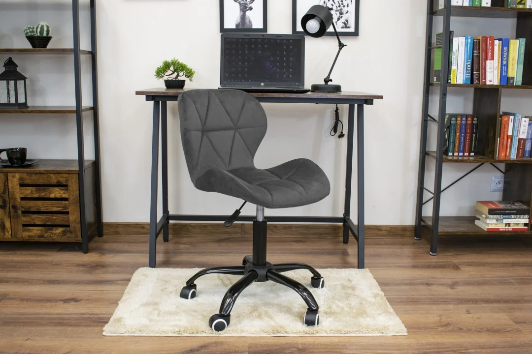 Uredska Stolica Noto Graphite Velvet 7