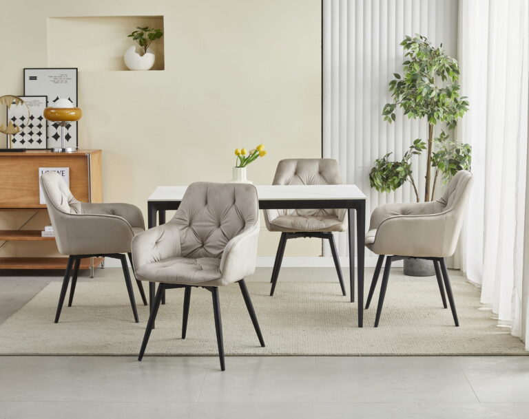 Stolica Jork 360 Dark Beige 7