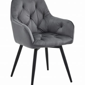 Stolica Jork 360 Dark Grey 1