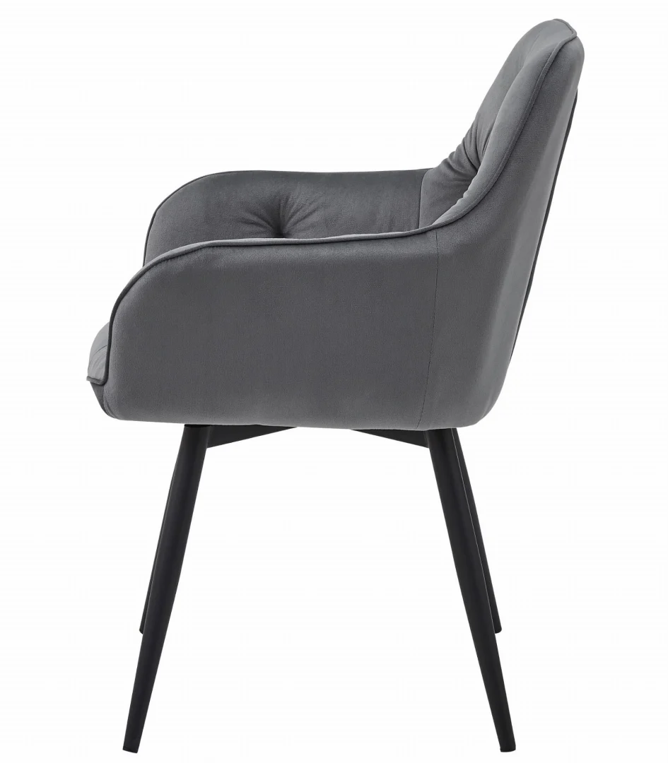 Stolica Jork 360 Dark Grey 4
