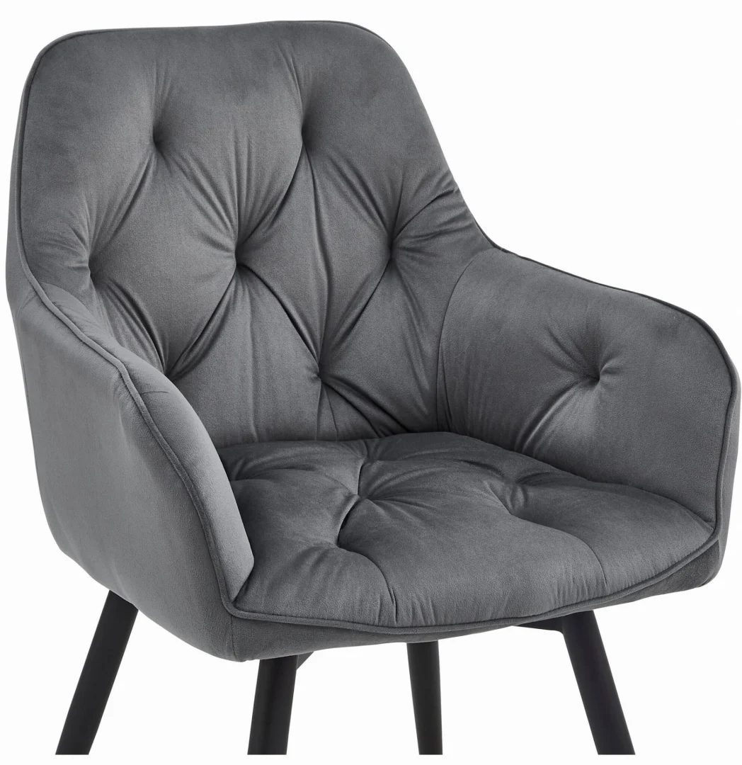 Stolica Jork 360 Dark Grey 6