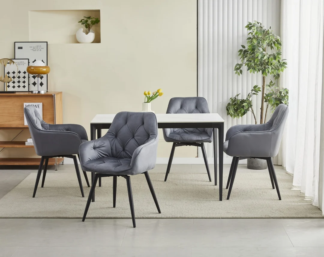 Stolica Jork 360 Dark Grey 8