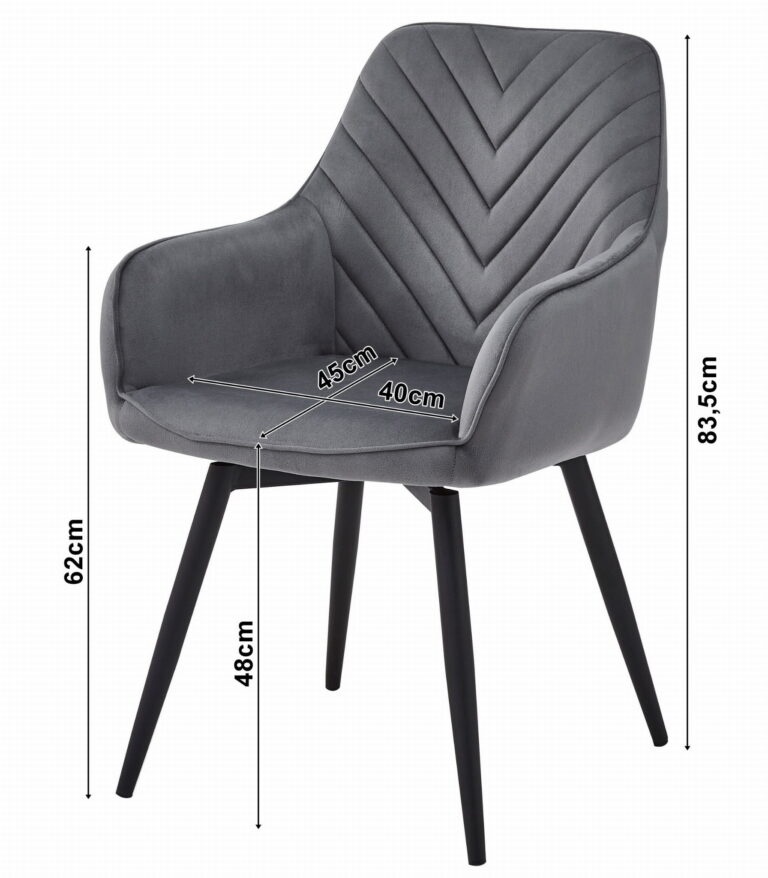 Stolica Nana 360 Dark Grey 3