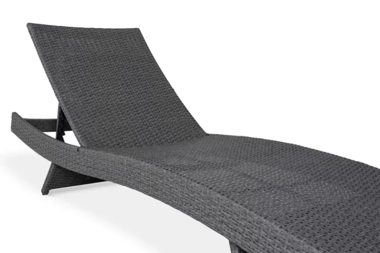 Vrtna Ležaljka Wave Dark Grey 1