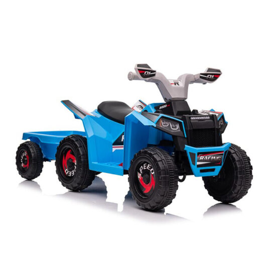 Quad Na Akumulator S Prikolicom Rappido Blue