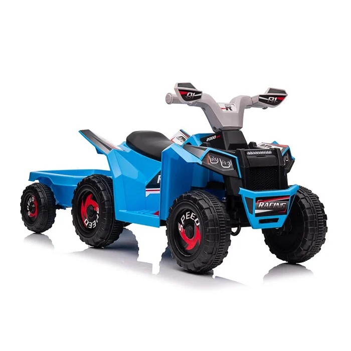 Quad Na Akumulator S Prikolicom Rappido Blue