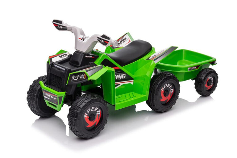 Quad Na Akumulator S Prikolicom Rappido Green 2