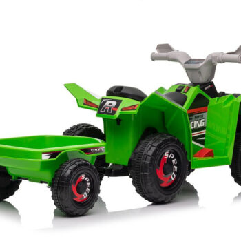 Quad Na Akumulator S Prikolicom Rappido Green 3