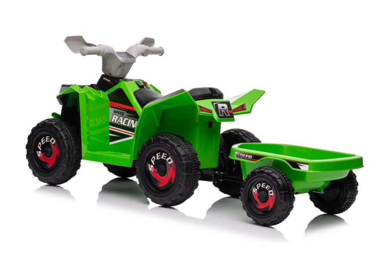Quad Na Akumulator S Prikolicom Rappido Green 5