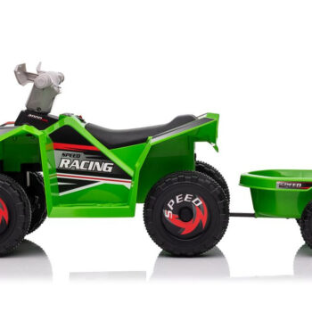 Quad Na Akumulator S Prikolicom Rappido Green 6
