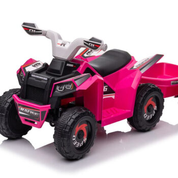Quad Na Akumulator S Prikolicom Rappido Pink 2