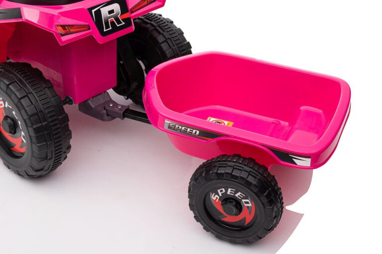 Quad Na Akumulator S Prikolicom Rappido Pink 3