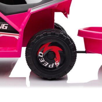 Quad Na Akumulator S Prikolicom Rappido Pink 4