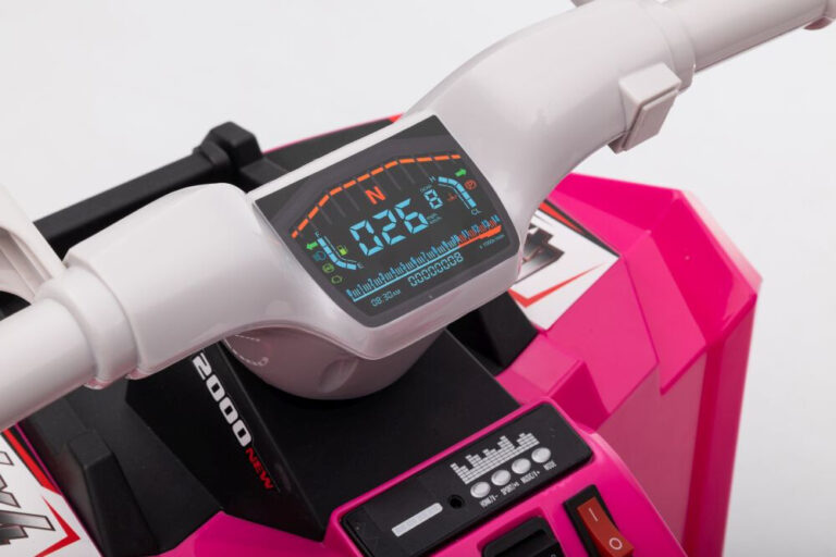 Quad Na Akumulator S Prikolicom Rappido Pink 8