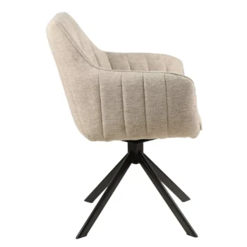 Set Premium Stolica Azalia Fabric Beige X6 2