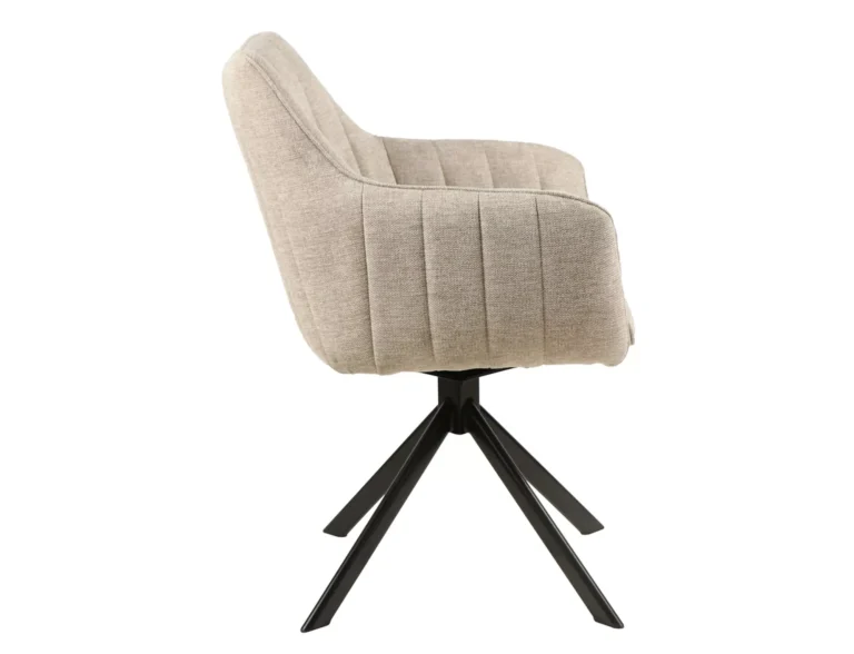Set Premium Stolica Azalia Fabric Beige X6 2