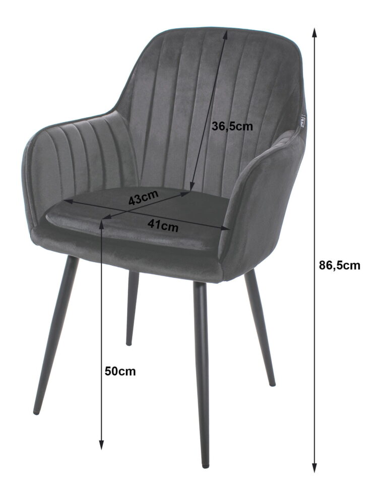Stolica Lugo Velvet Beige 4