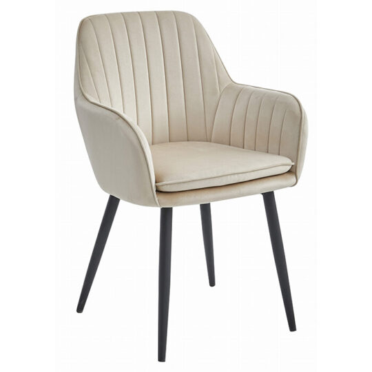 Stolica Lugo Velvet Beige