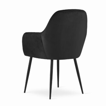 Stolica Lugo Velvet Dark 3