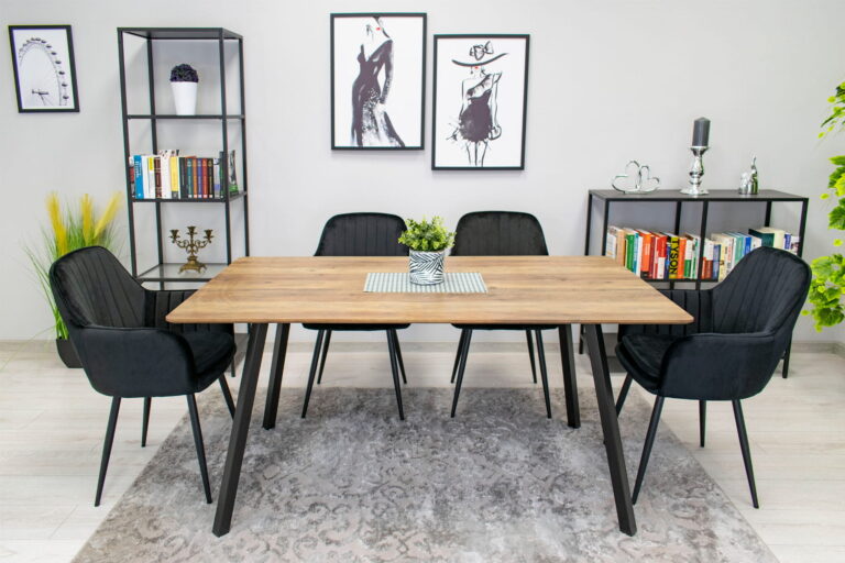 Stolica Lugo Velvet Dark 8