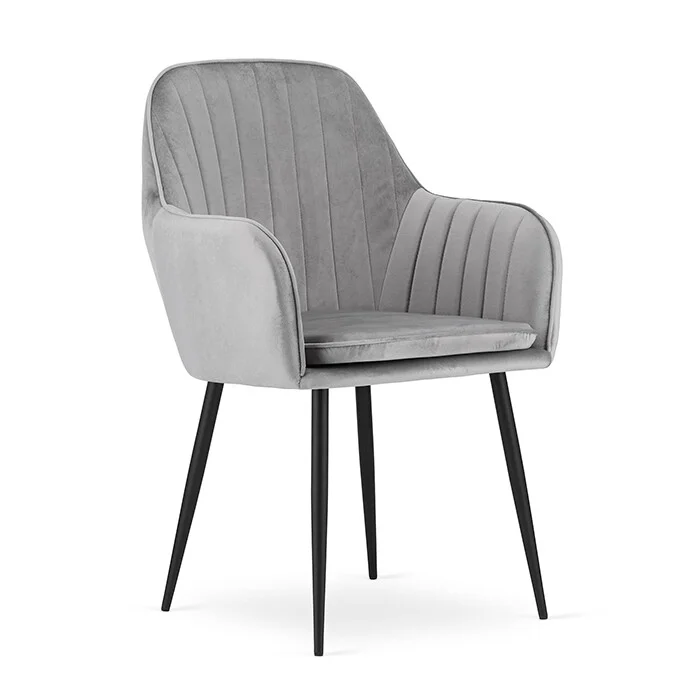 Stolica Lugo Velvet Grey