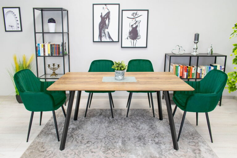 Stolica Lugo Velvet Mint 6