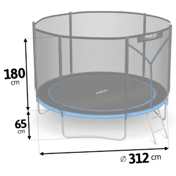 Trampolin Neosport 312cm Premium 2