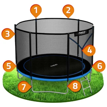 Trampolin Neosport 312cm Premium 7