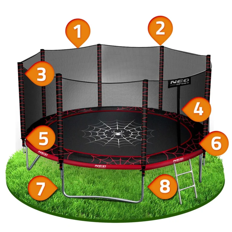 Trampolin Premium Web Neosport 7