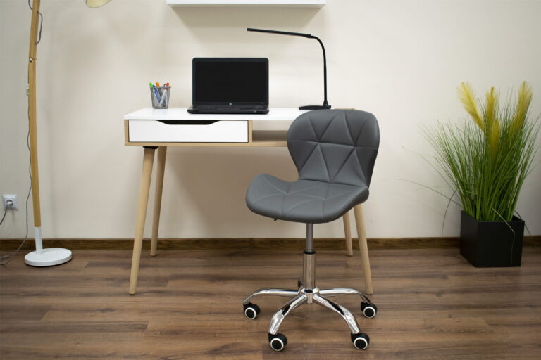 Uredska Stolica Outlet Avola Graphite Leather 5