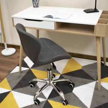 Uredska Stolica Outlet Avola Graphite Leather 6